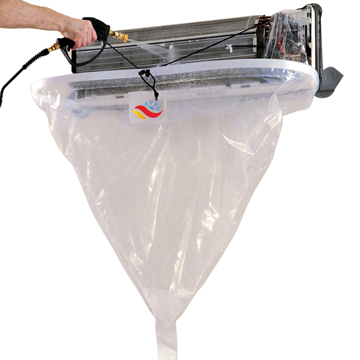 Professional AC coil cleaning and maintenance service